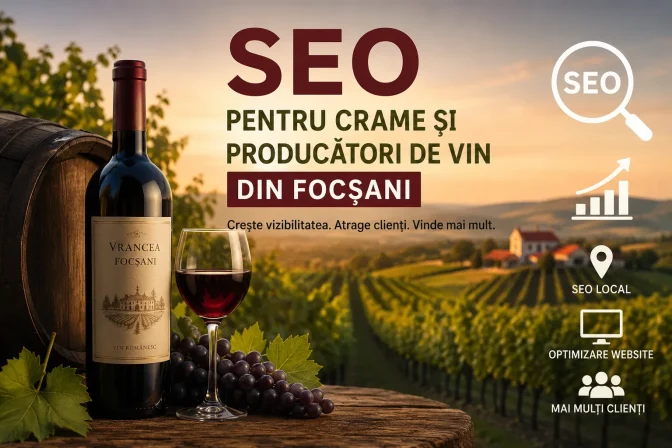 SEO pentru crame și producători de vin din Focșani: ghid complet pentru creșterea vizibilității și vânzărilor online