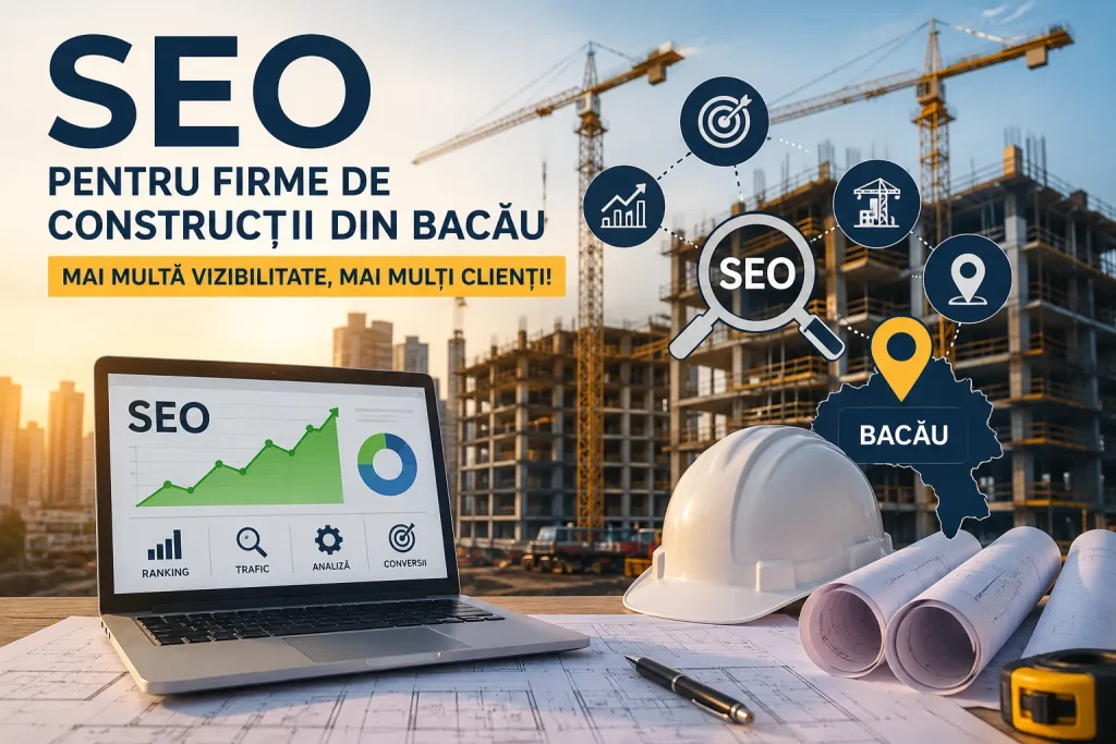 SEO pentru firme de construcții din Bacău