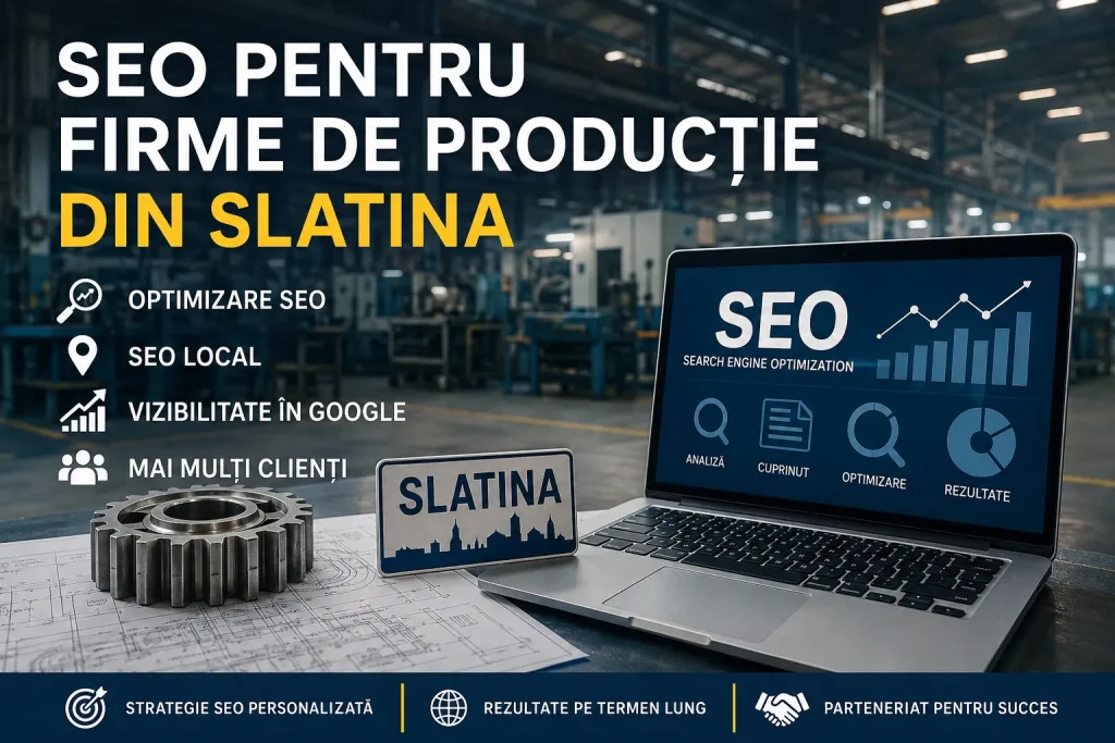 SEO pentru firme de producție din Slatina