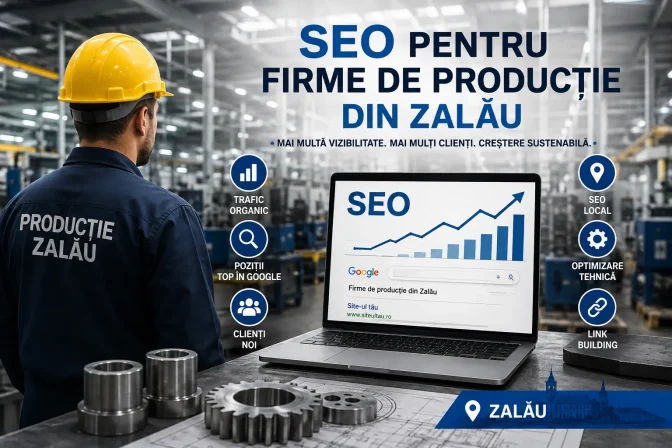 SEO pentru firme de producție din Zalău – Strategii eficiente pentru atragerea de clienți noi și creșterea afacerii