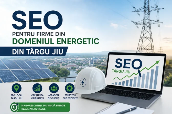 SEO pentru firme din domeniul energetic din Târgu Jiu – Ghid complet pentru creșterea vizibilității online și atragerea clienților