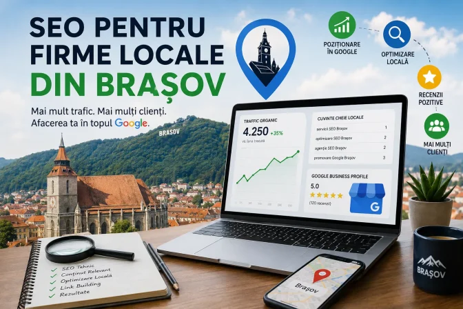SEO pentru firme locale din Brașov: Ghid complet pentru creșterea traficului organic și atragerea clienților