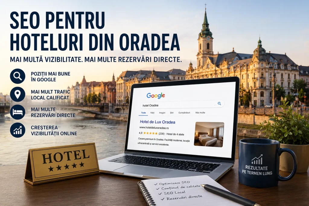 SEO pentru hoteluri din Oradea