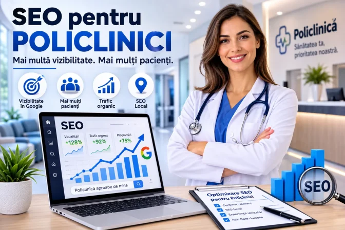 SEO pentru policlinici – Ghid complet pentru creșterea vizibilității și atragerea mai multor pacienți