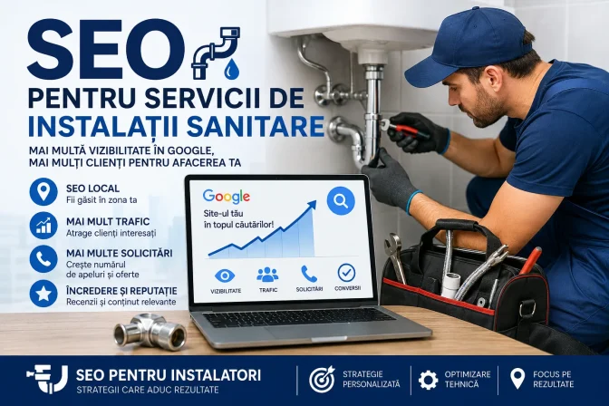 SEO pentru servicii de instalații sanitare – Atrage clienți din Google