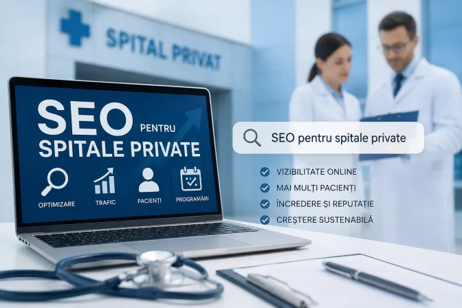 SEO pentru spitale private – Ghid complet pentru creșterea vizibilității online și atragerea mai multor pacienți