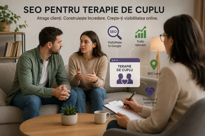 SEO pentru terapie de cuplu – Strategii pentru promovarea cabinetului și atragerea clienților