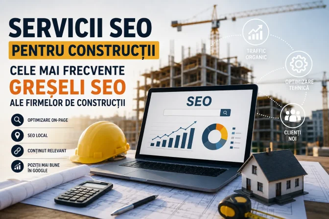 Servicii SEO pentru construcții: greșeli care îți afectează pozițiile Google