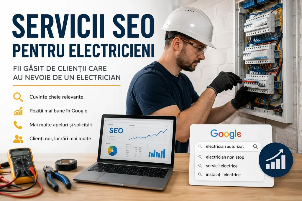 Servicii SEO pentru electricieni