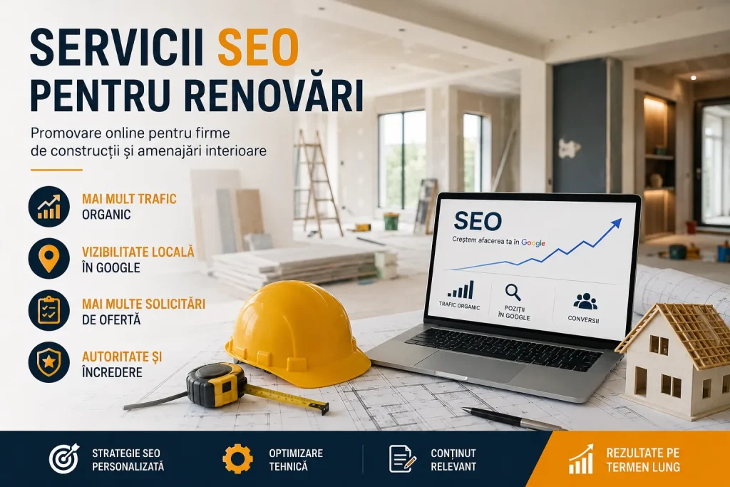 Servicii SEO pentru renovări