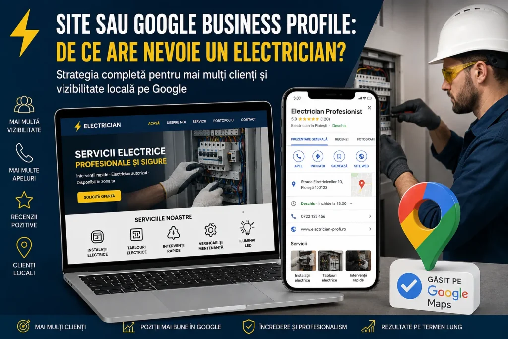 Site pentru electrician
