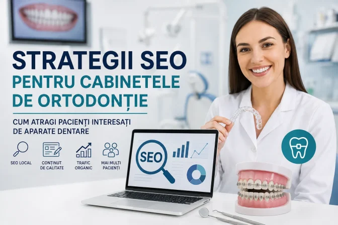 Strategii SEO pentru cabinetele de ortodonție: cum atragi pacienți interesați de aparate dentare și crești numărul programărilor