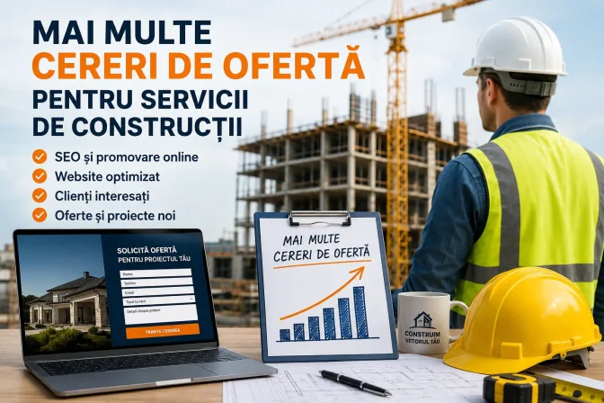 Cereri de ofertă pentru servicii de construcții – cum atragi mai mulți clienți