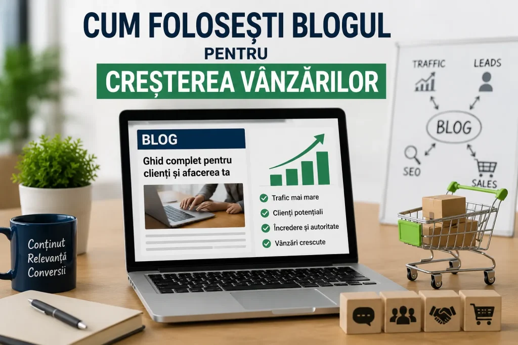 cum folosești blogul pentru creșterea vânzărilor