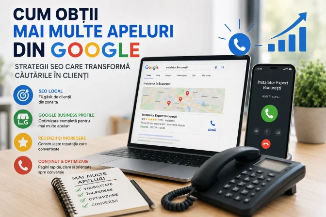 Cum obții mai multe apeluri din Google – strategii SEO pentru mai mulți clienți