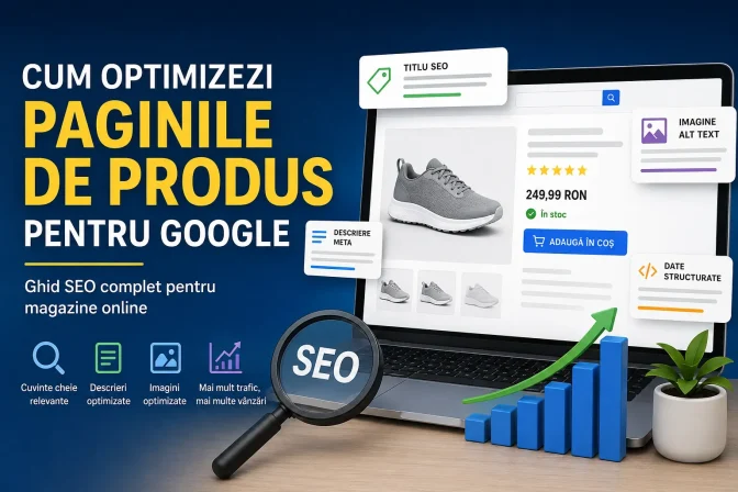 Cum optimizezi paginile de produs pentru Google – Ghid SEO complet