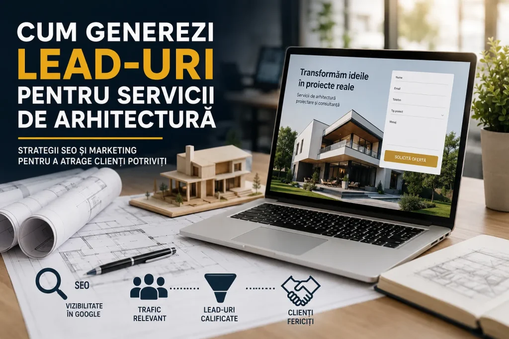 lead uri pentru servicii de arhitectură