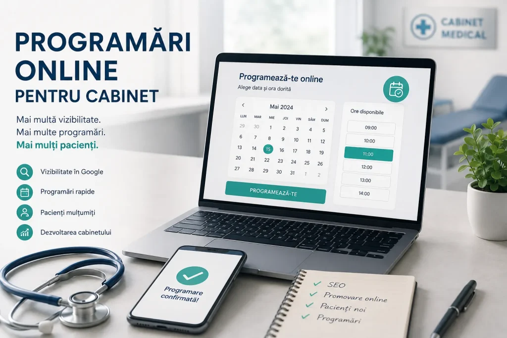 programări online pentru cabinet