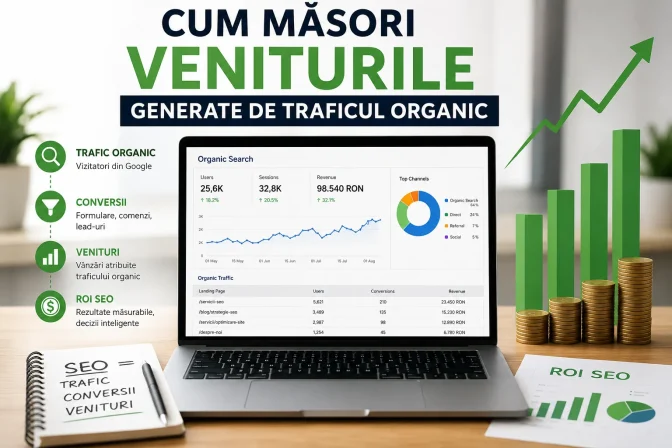 Veniturile generate de traficul organic: cum le măsori corect