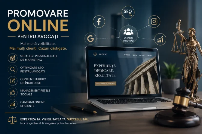 Promovare online pentru avocați – Ghid complet despre SEO, Google Business, conținut și conversii