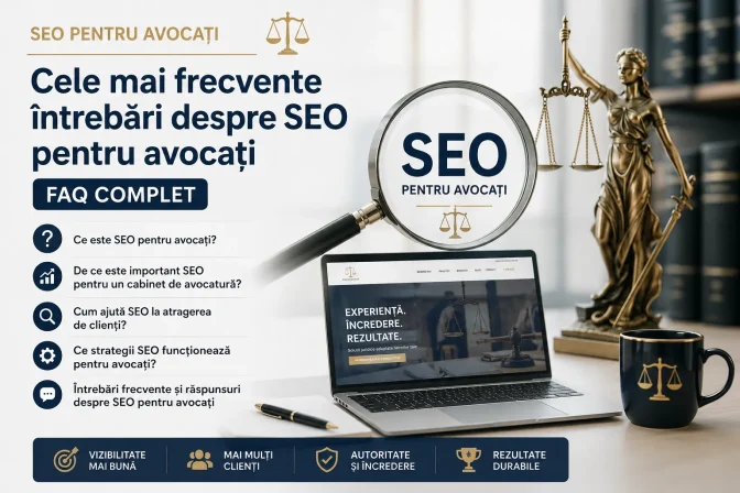 SEO pentru avocați: Cele mai frecvente întrebări despre SEO pentru avocați – FAQ complet
